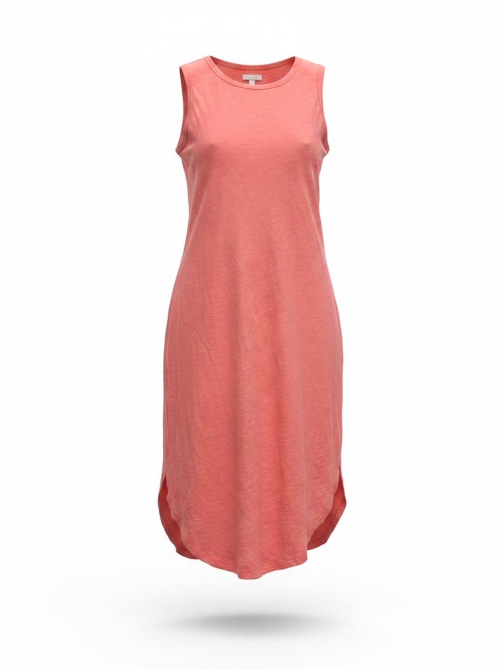 Time and Tru | 100% Cotton Coral Shift Sleeveless T-Shirt Dress | S